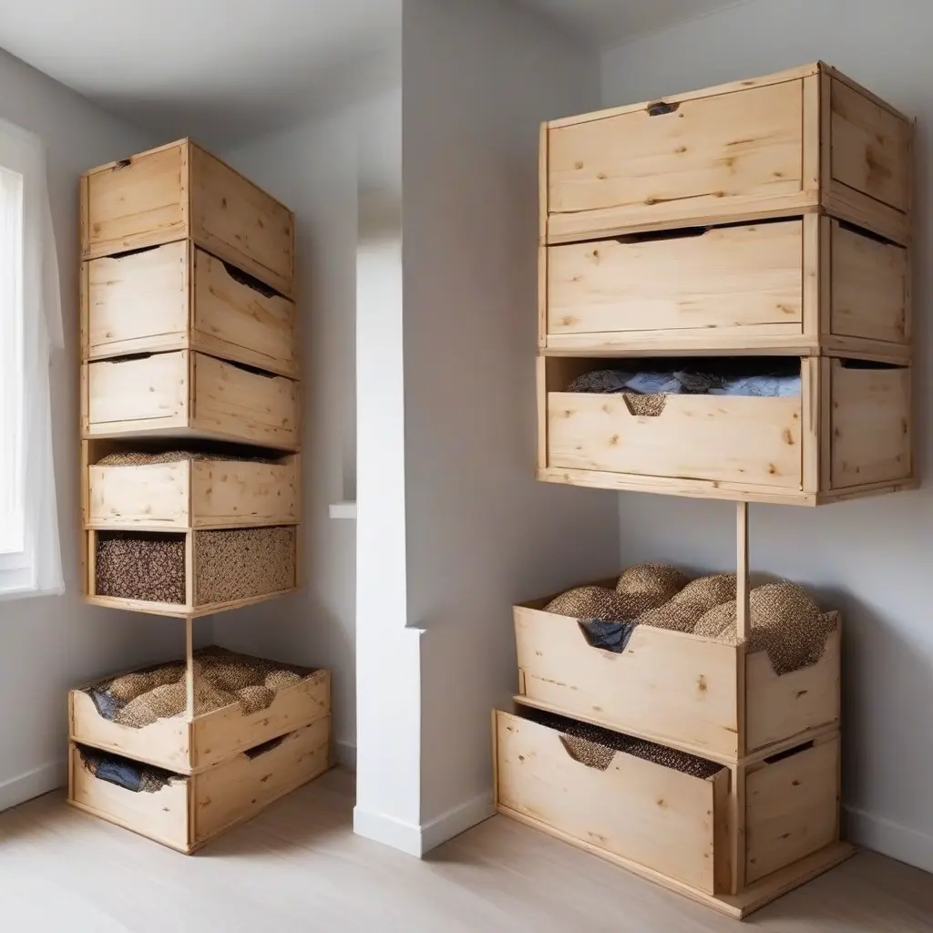 Creative DIY Grain Storage Box Solutions for Compact Living Spaces