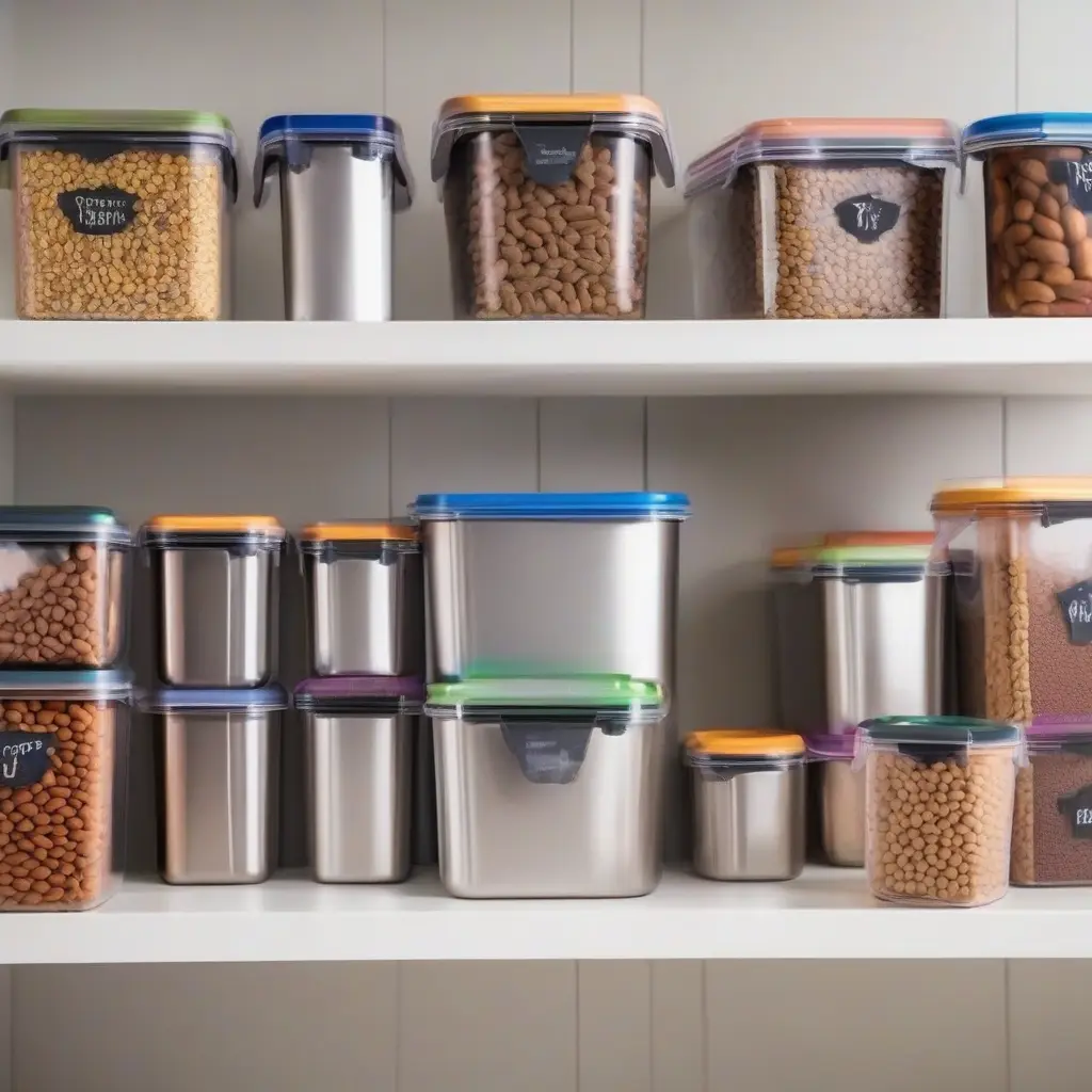 The Importance of Airtight Containers for Storing Dry Dog Food
