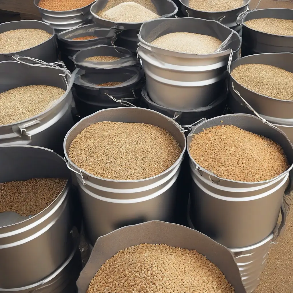 Maximizing Long-Term Food Storage with Grain Storage Buckets