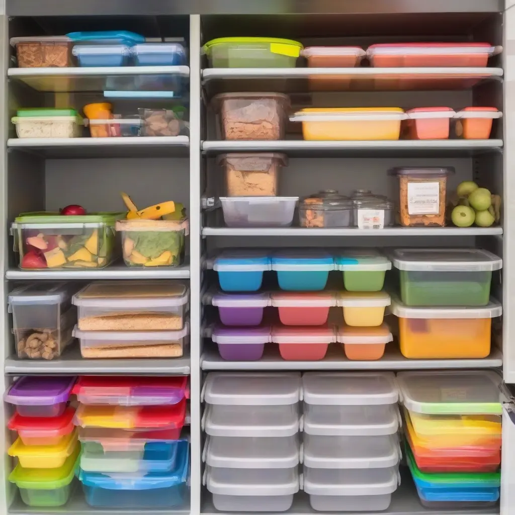 How to Use Color Coding in Your Lunch Storage for Family Fun
