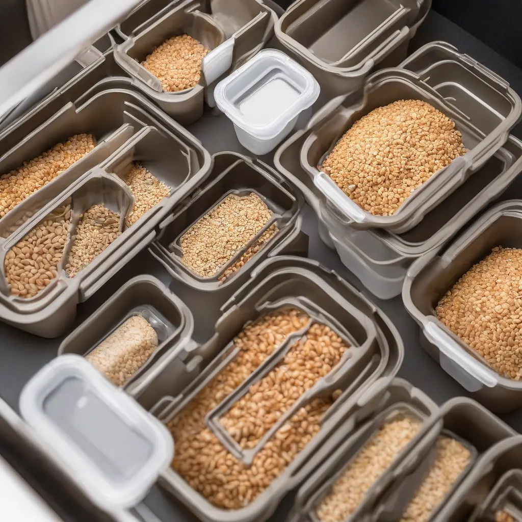 How Grain Storage Boxes Can Enhance Your Meal Prep Routine
