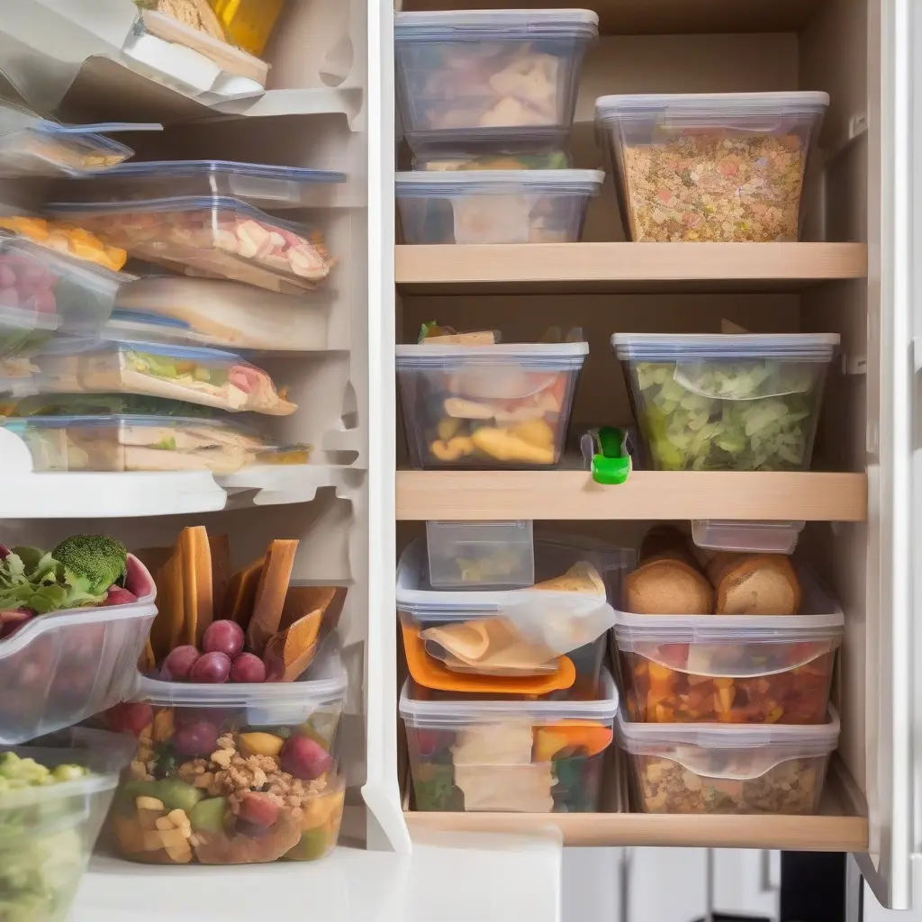 Efficient Strategies to Organize Family Lunch Storage for Easy Access and Variety