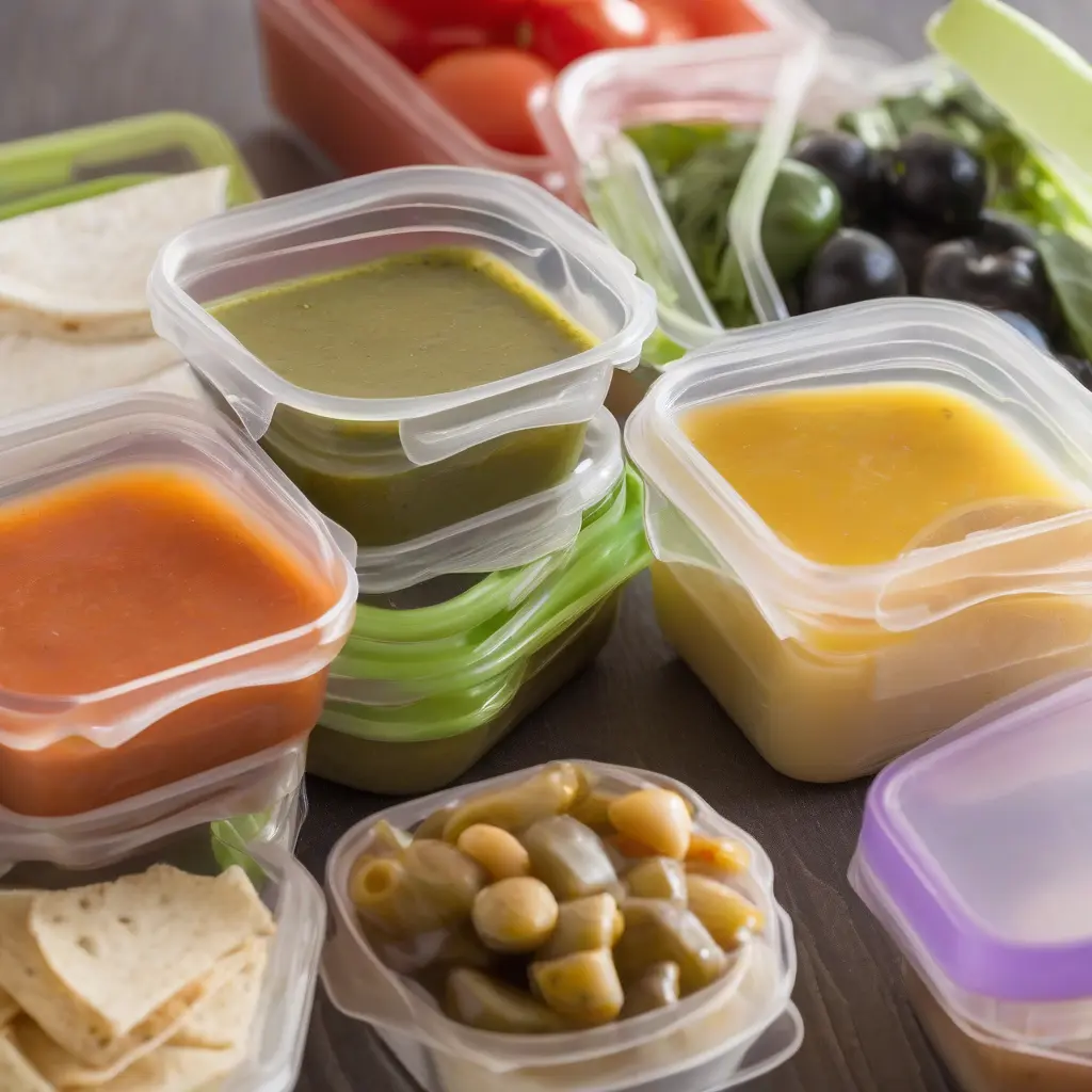 Best Practices for Storing Dips and Dressings in Lunch Containers
